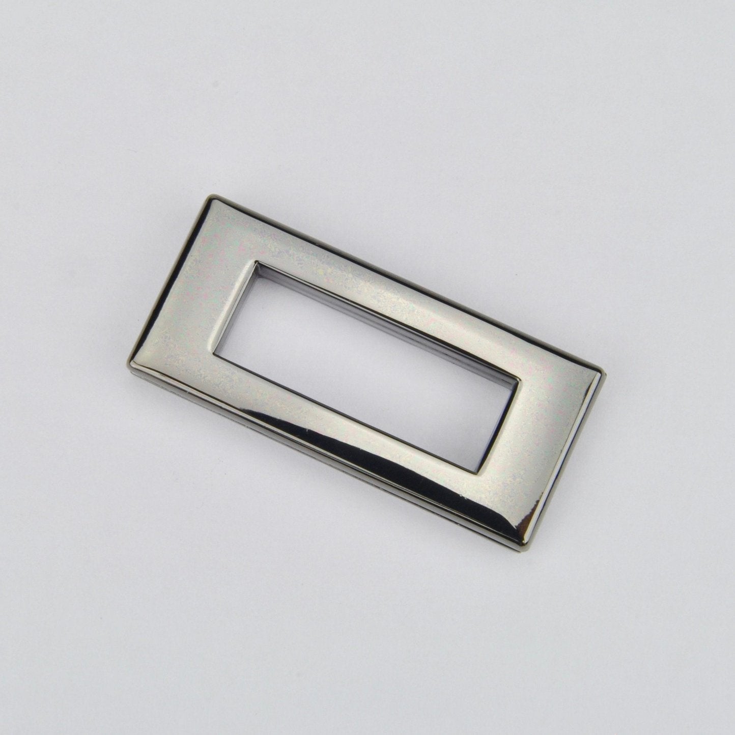 Rectangular Ring Gun Metal 28 mm