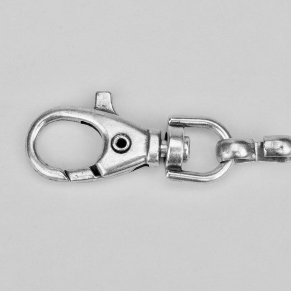 Musketon hook Old Silver 8 mm