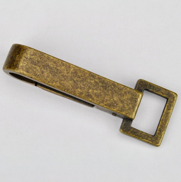 Musketon hook Old Gold 15 mm