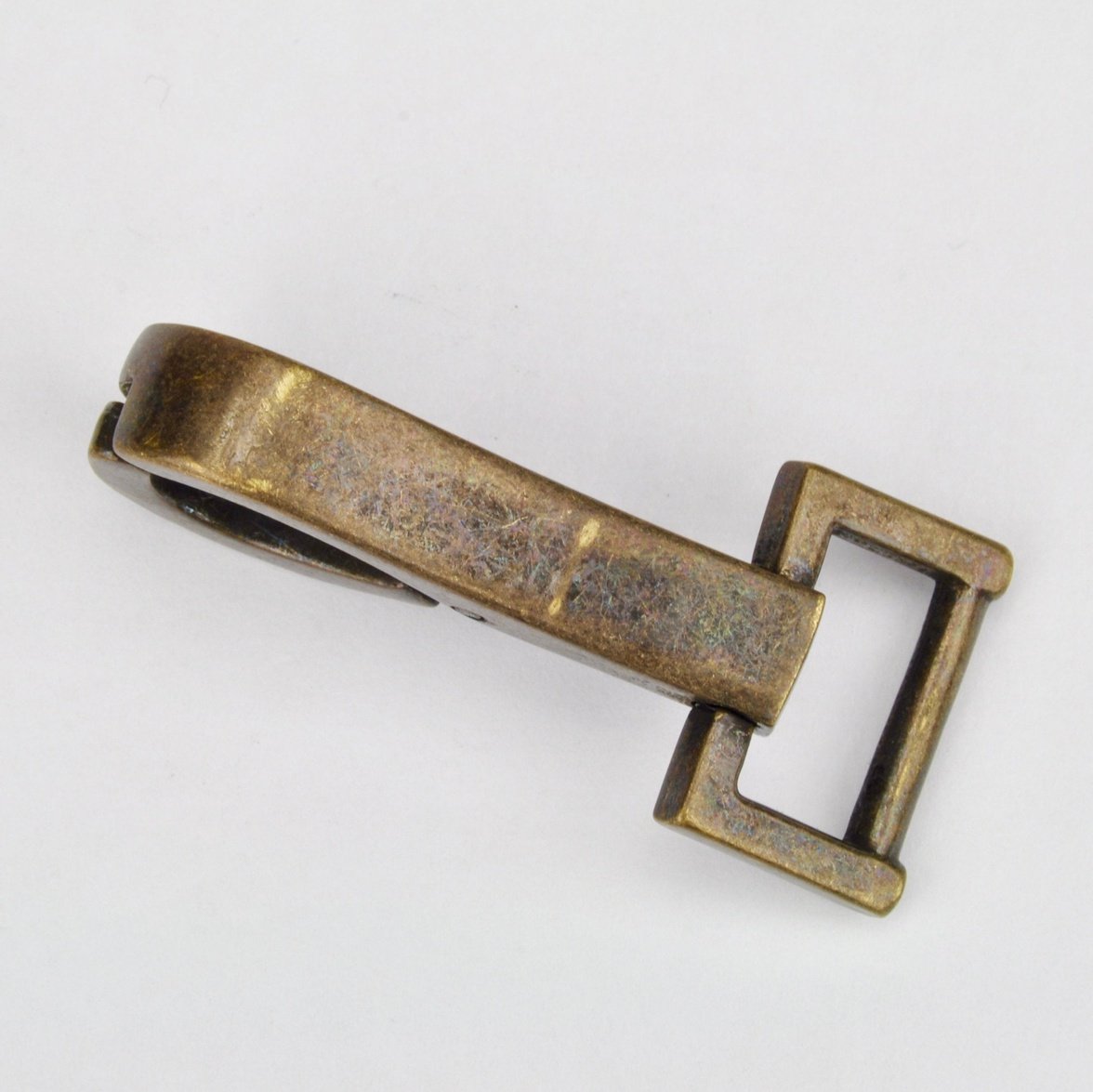 Musketon hook Old Gold 16 mm