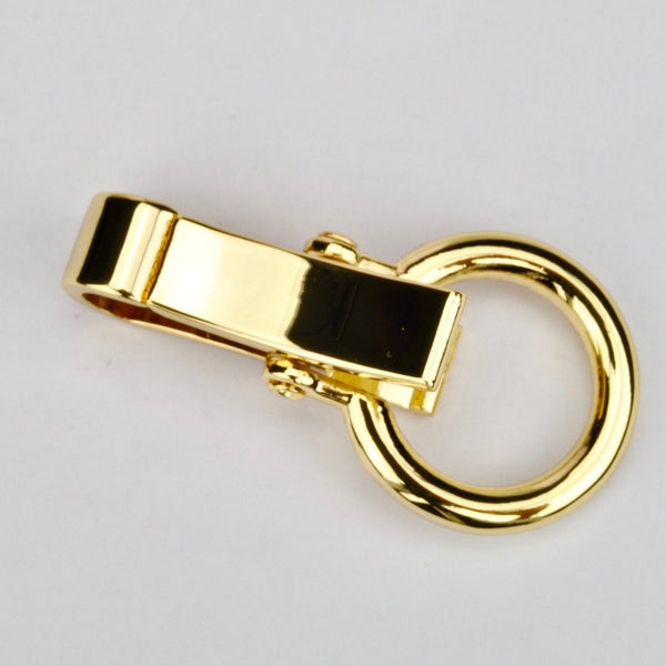 Musketon hook Gold 19 mm per two pieces