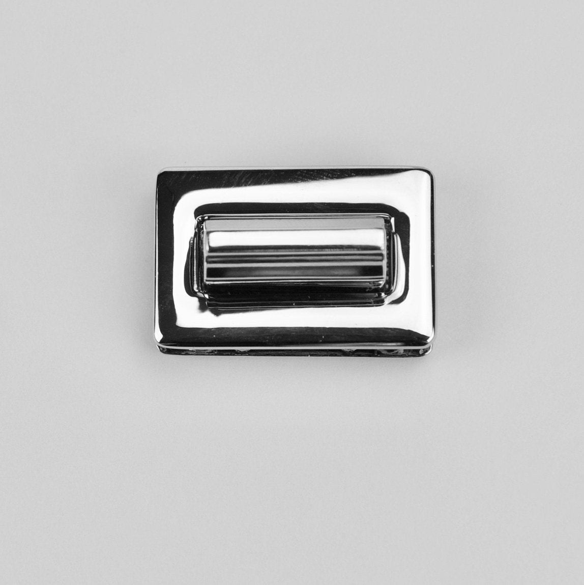 Clasp Turnlock Rectangular Nickel