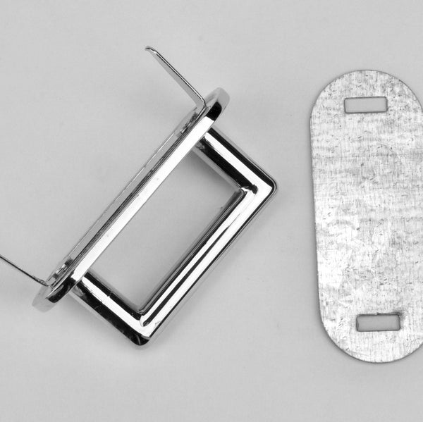 Bag handle fastener Nickel 25 mm