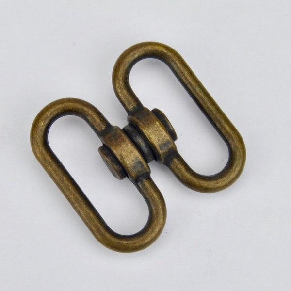 Bag handle fastener Old Gold 30 mm