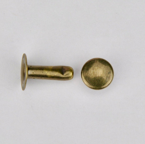 Double cap rivet 33 -10 Old Gold