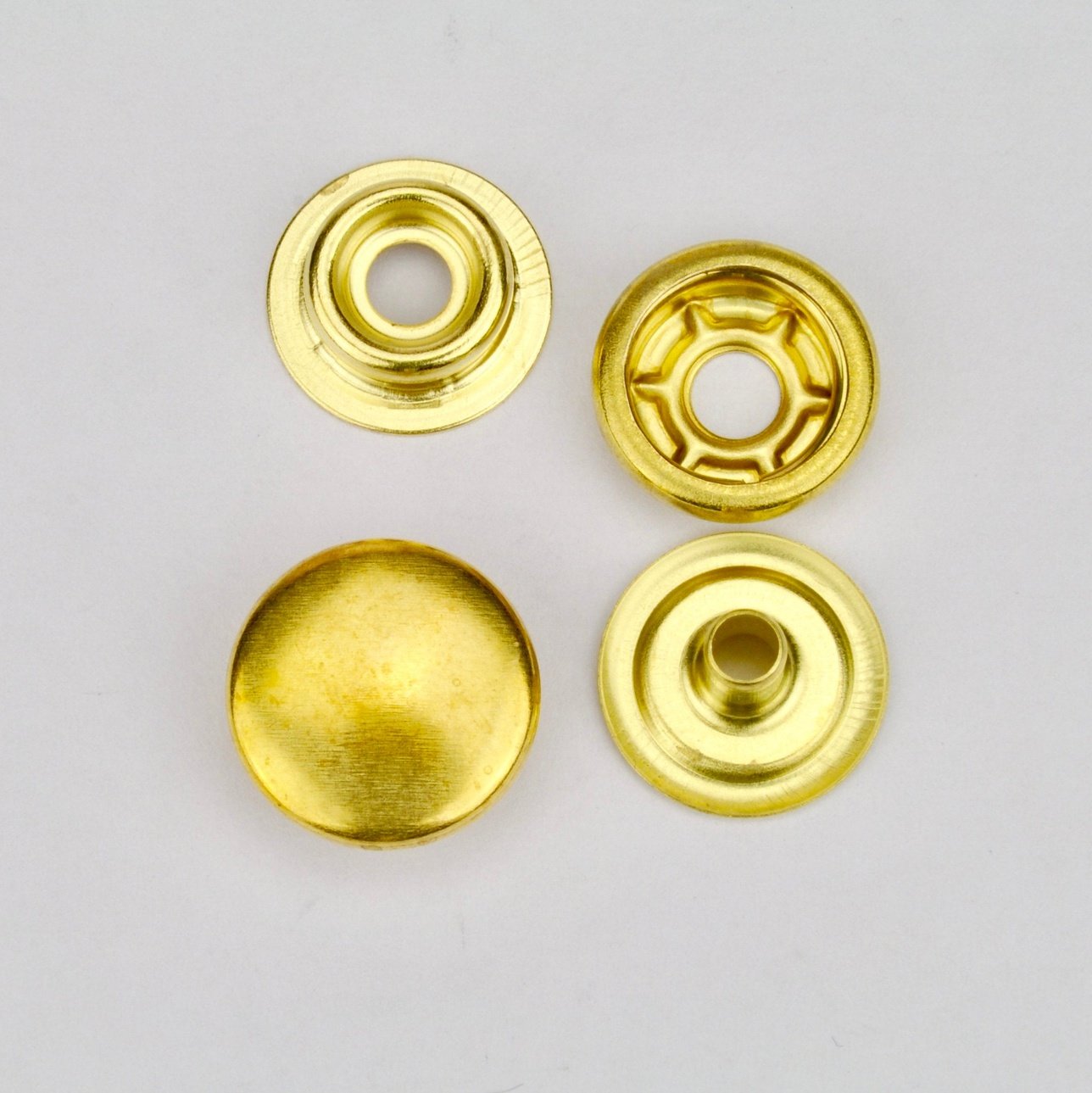 Snap button Gold 15