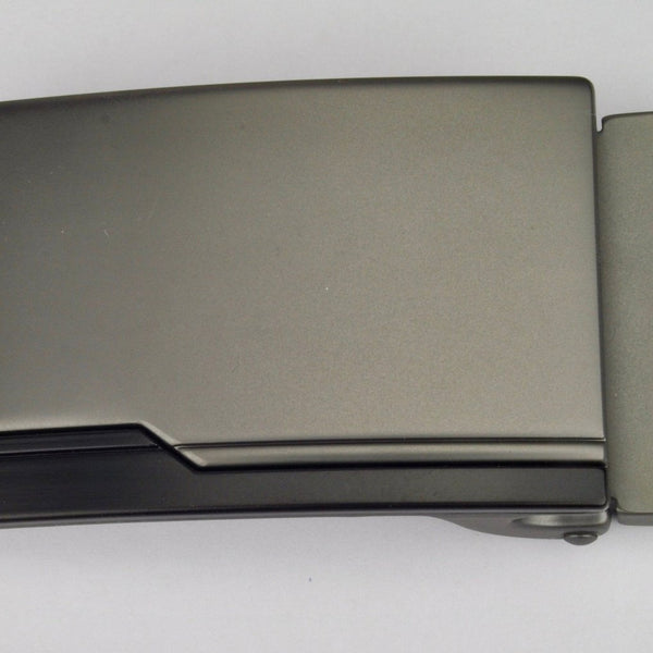 Buckle Matt Gun Metal/Black 35 mm