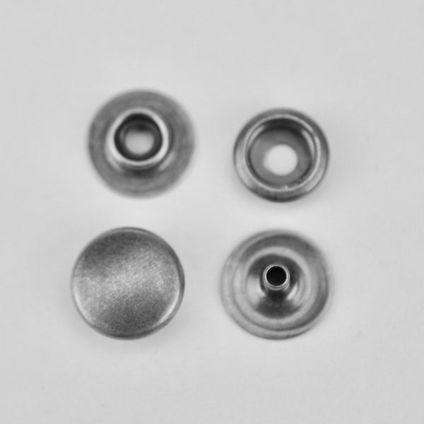 Snap button Old Silver 12.5