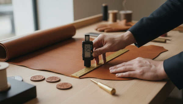 How to Measure Leather: A Crafter's Guide to Area, Thickness, and Yield