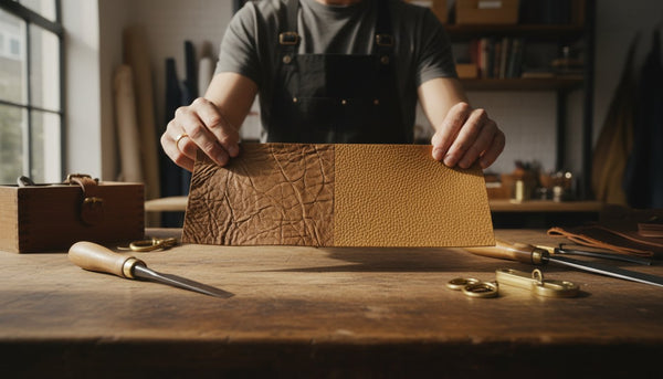 Togo Leather vs. Pebble Leather: A Crafter's Guide to Textured Calfskin