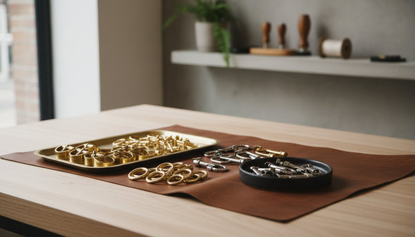 A Crafter's Guide to Essential Leather Hardware