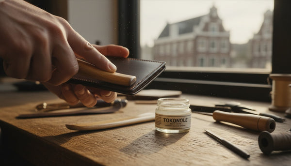 Mastering the Mirror Finish: Burnishing Leather Edges with Tokonole