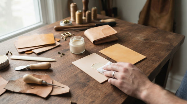 How to Condition Vegetable Tanned Leather and Limit Darkening
