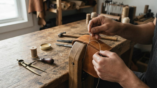 How to Prevent Thread from Tangling: A Leathercraft Hand-Sewing Guide