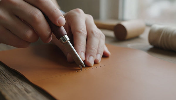 How to Use a Pricking Iron for Perfect Hand-Stitching