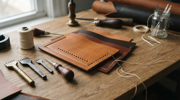 Leather Stitching Tools for Grooves, Needles and Awls