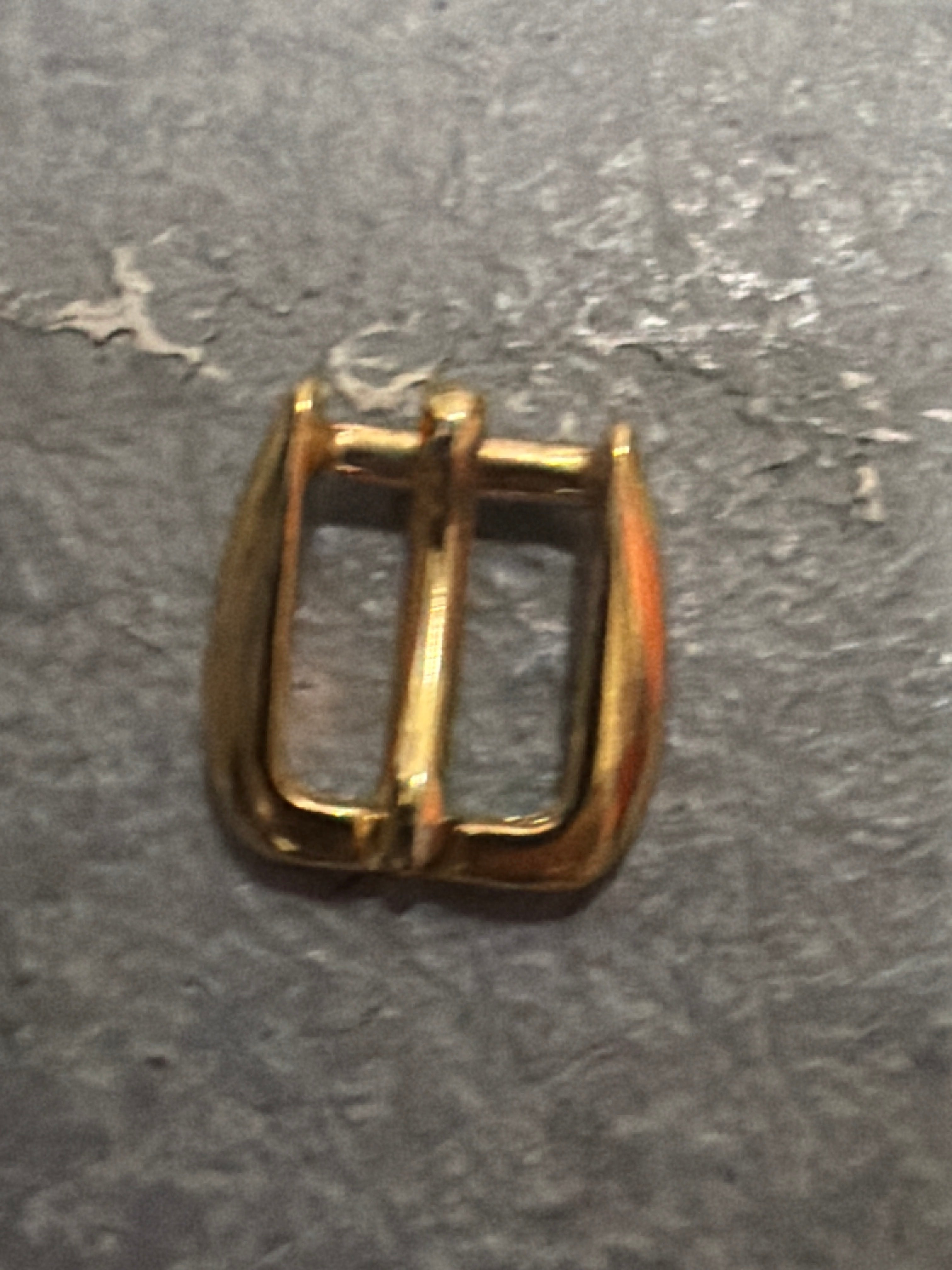 Elegant Gold Watch Buckle 10mm – Premium Replacement Clasp