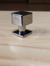 Square Nickel Collar Button for Leather Goods (8x8mm) - Habto Leather