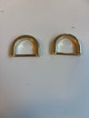 D-Ring Gold 25mm bag of two units