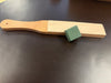 Green polishing paste for your leather tools and knives