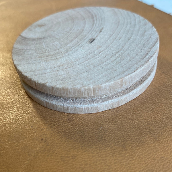 Wood Leather Polisher circular