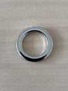 Round flat O Ring 20 mm inside nickel 2 pcs per bag