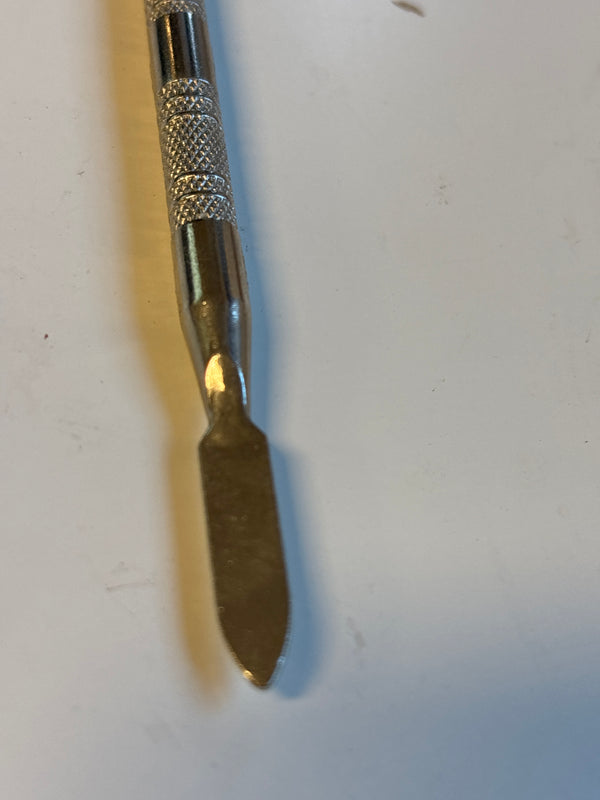 Edge Paint Dyeing Manual Roller &amp; Spatula – Italian Model with Round Head | Precision Tool for Professional Leathercraft