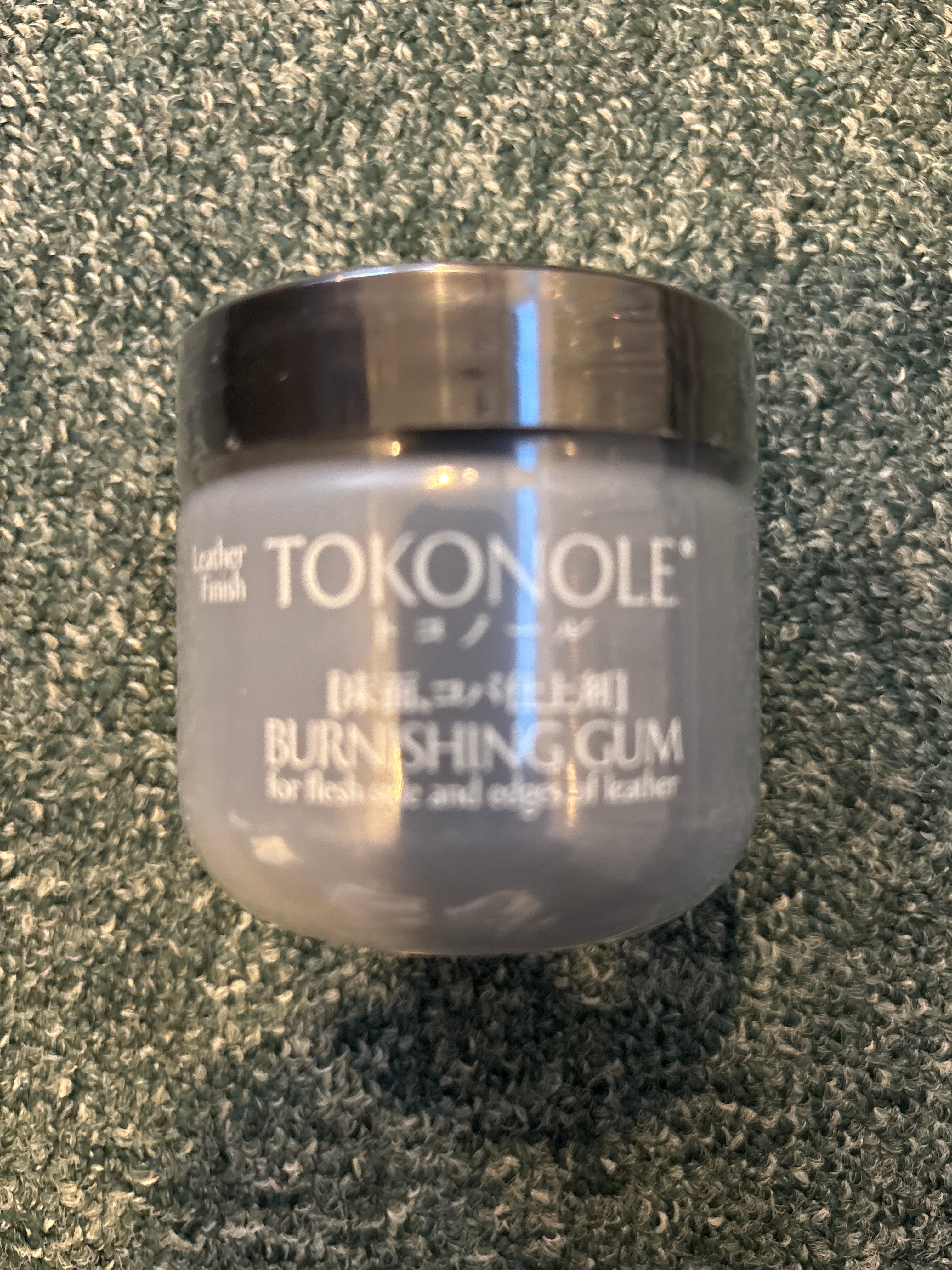 Seiwa Tokonole Edge Burnishing Gum 120 ml gr cream BLACK color