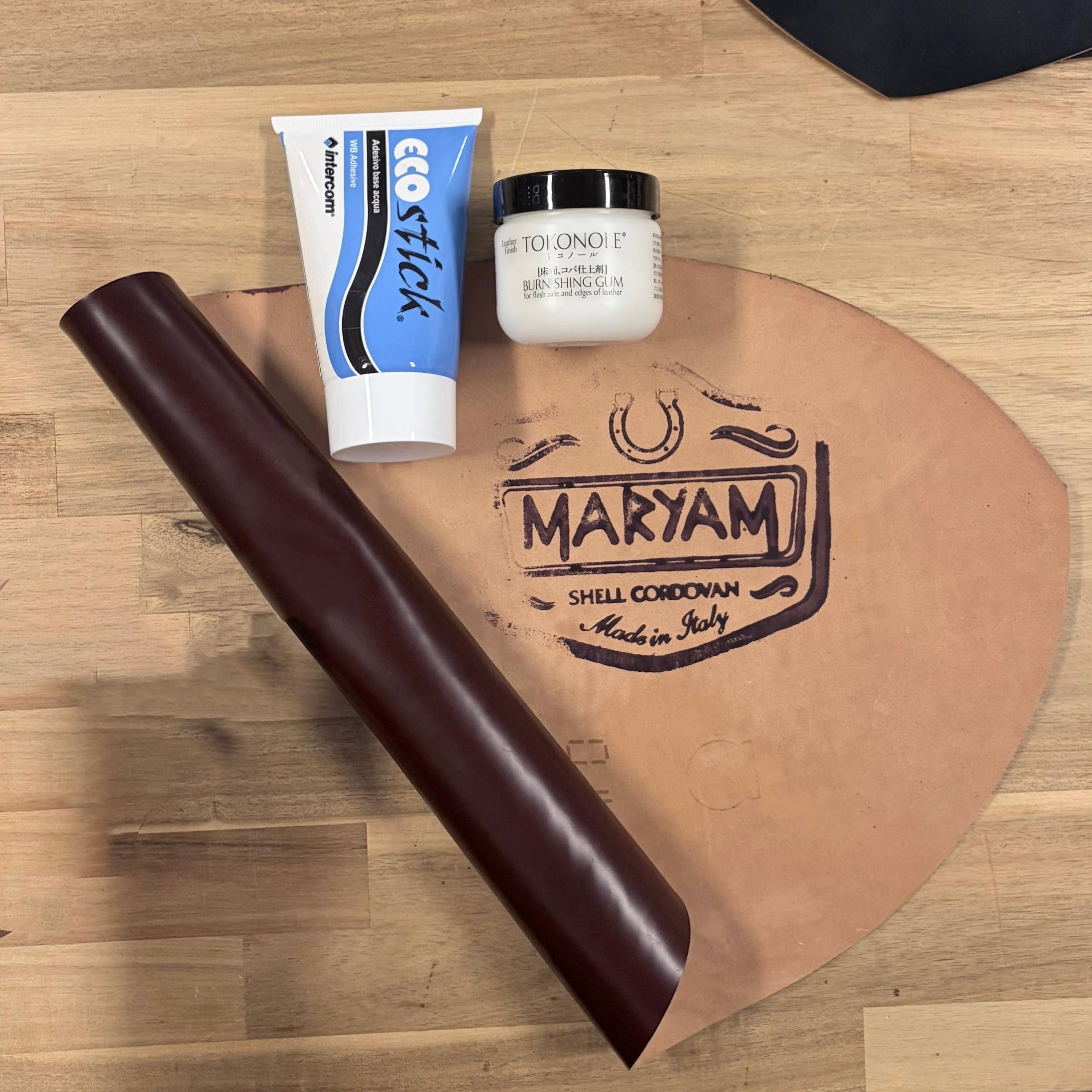 Maryam Shell Cordovan Starter Bundle - Premium Leathercraft Kit