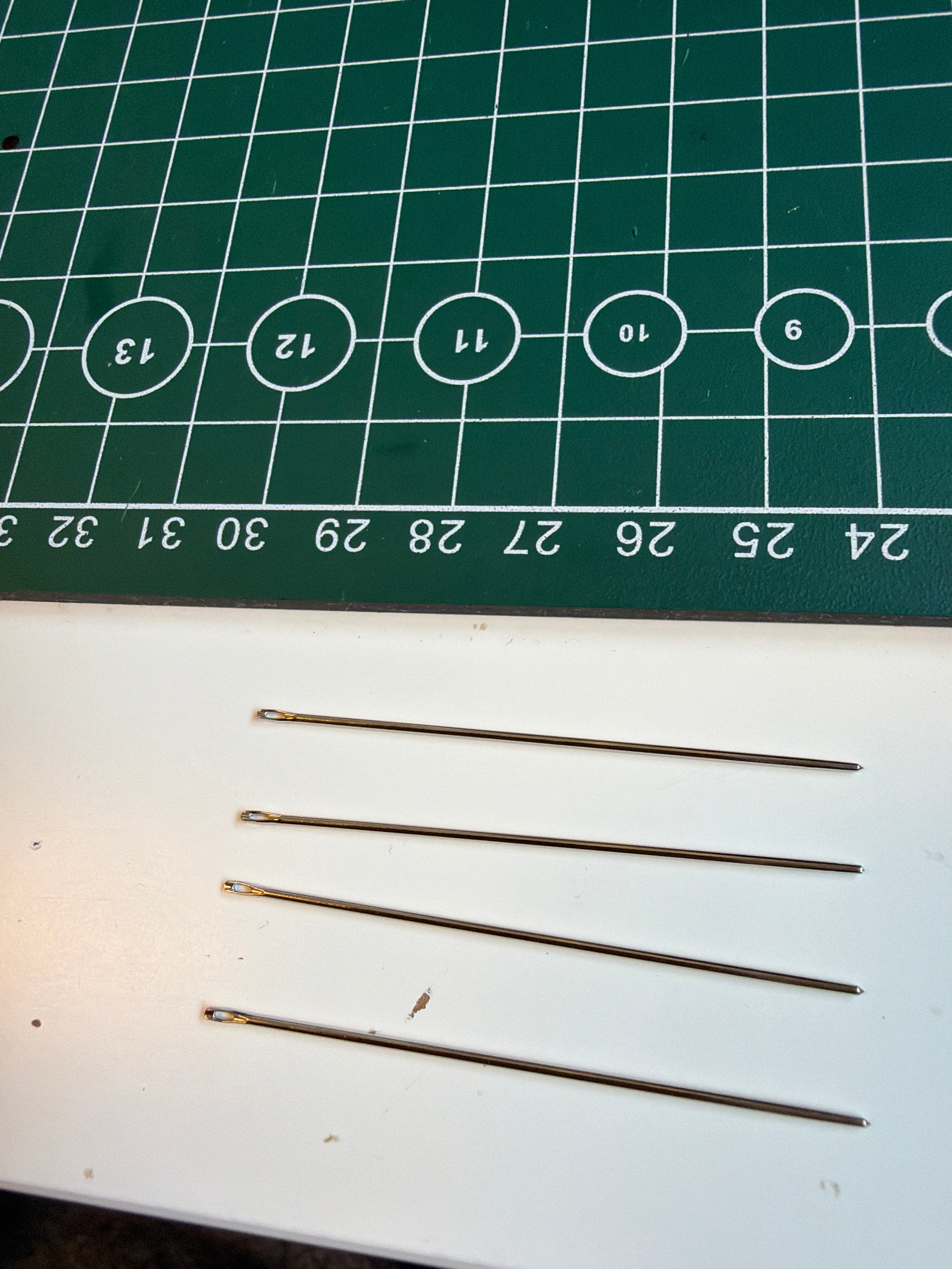German Saddlery Harness Leather Needle Number 4 - 0.9x 48 mm - Sewing Tool