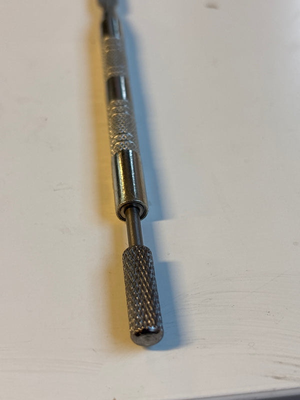 Edge Paint Dyeing Manual Roller &amp; Spatula – Italian Model with Round Head | Precision Tool for Professional Leathercraft