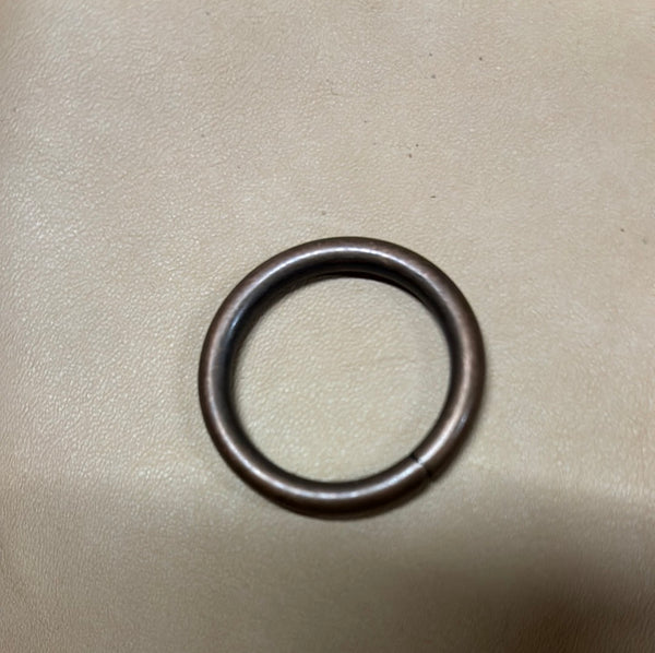 Ring 25 mm brown patina