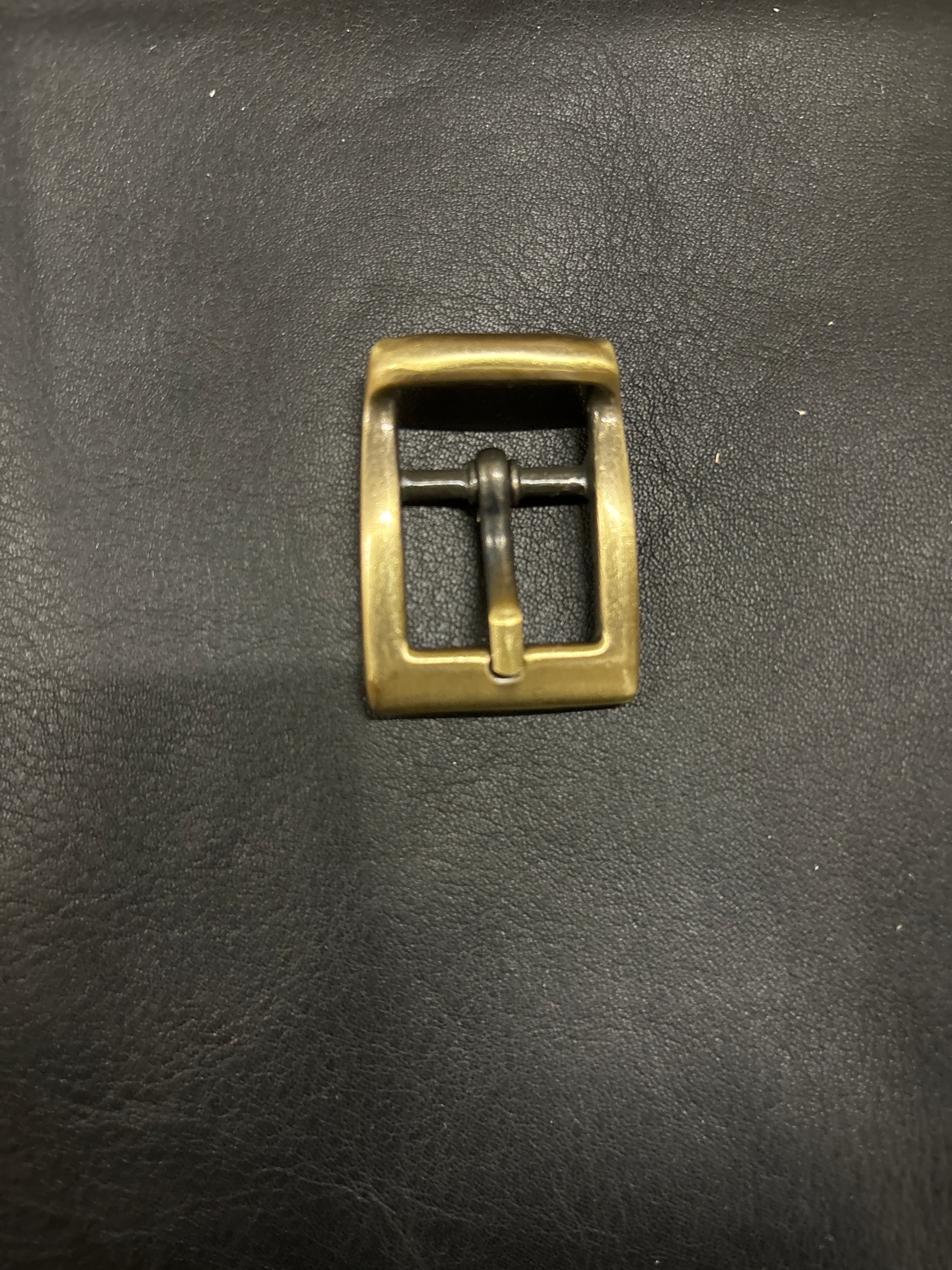 Buckle Brass Oud Goud 20 mm