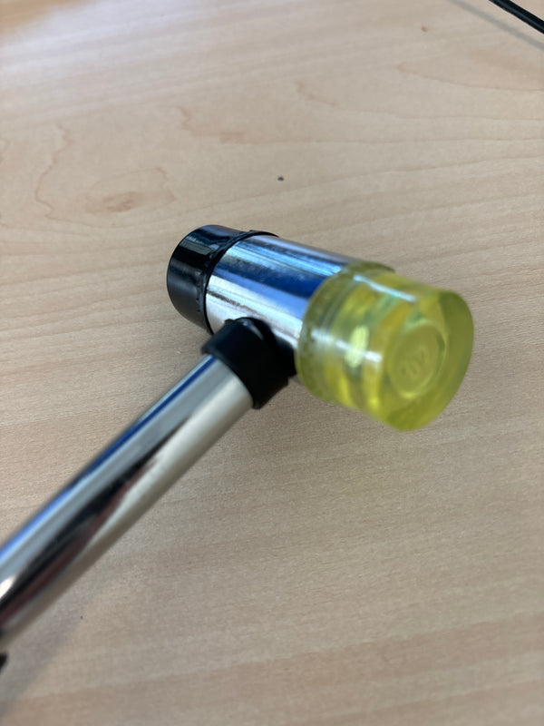 Silicone hammer with rubber handle normal size - Main Image