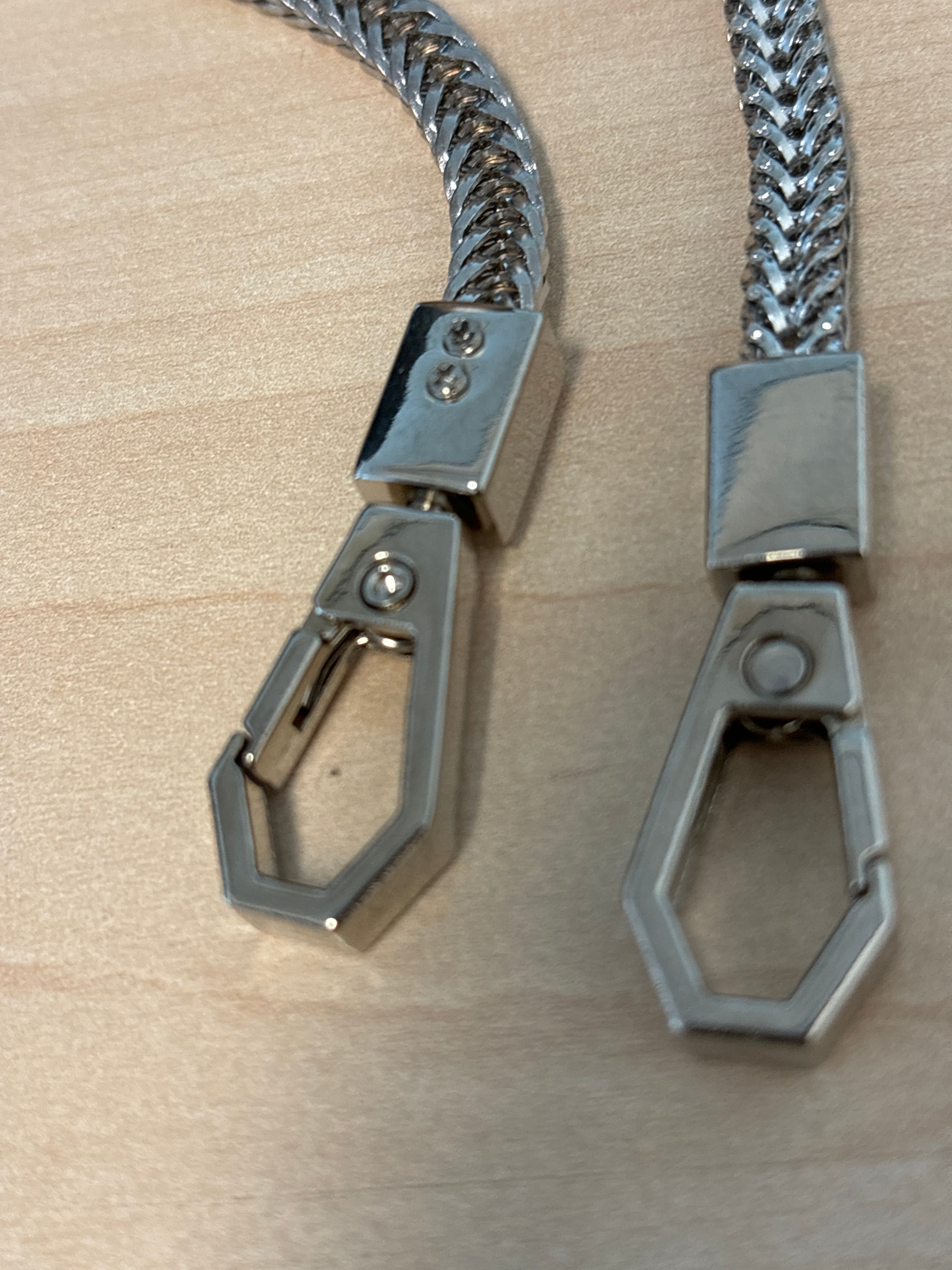 Chain with Mosketon Hooks Nickel