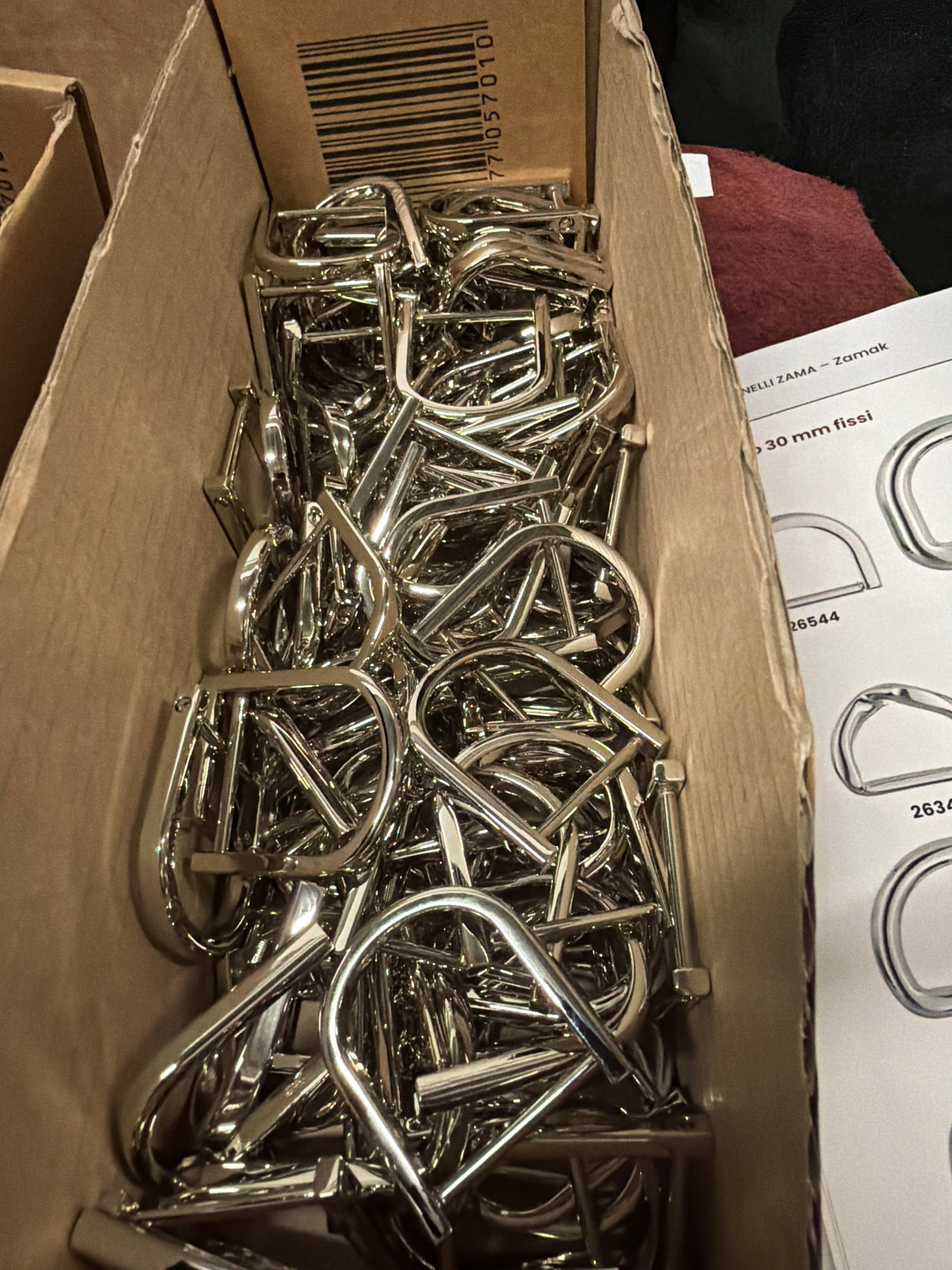 Nickel D-Ring 32mm - Handle & Hardware Fastener