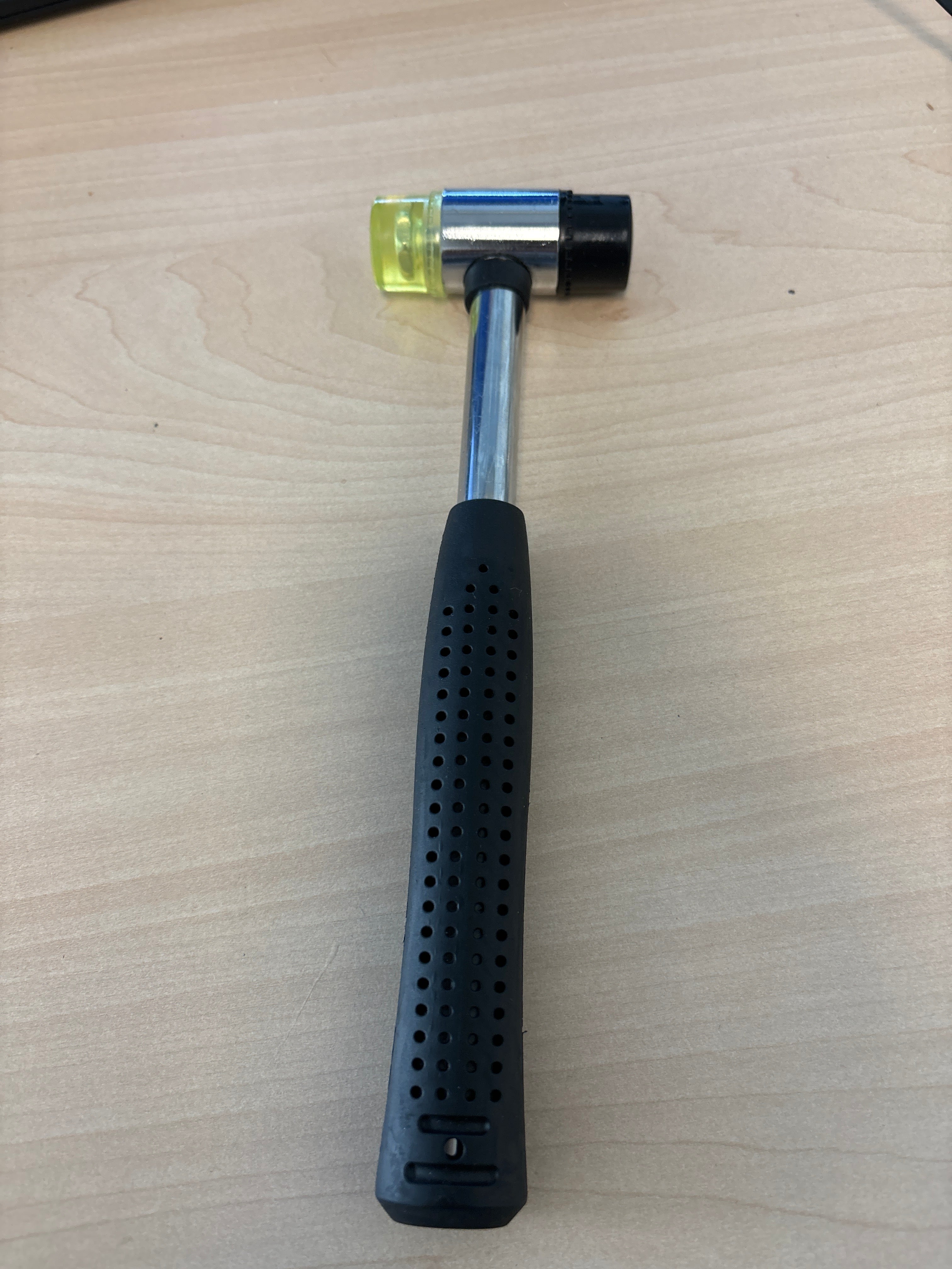 Silicone hammer with rubber handle normal size