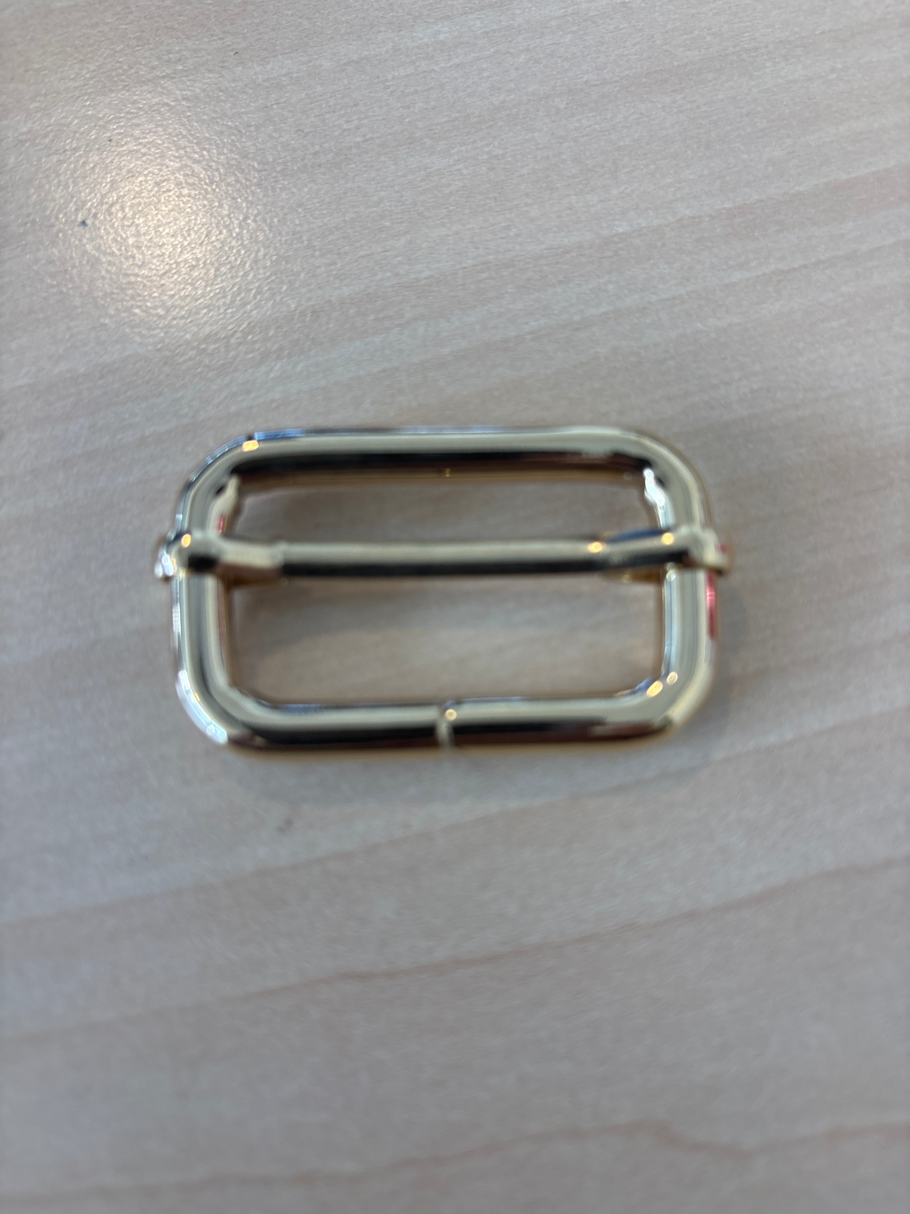 Rectangular double loop slider  30 x 20 x 6 mm Heavy duty