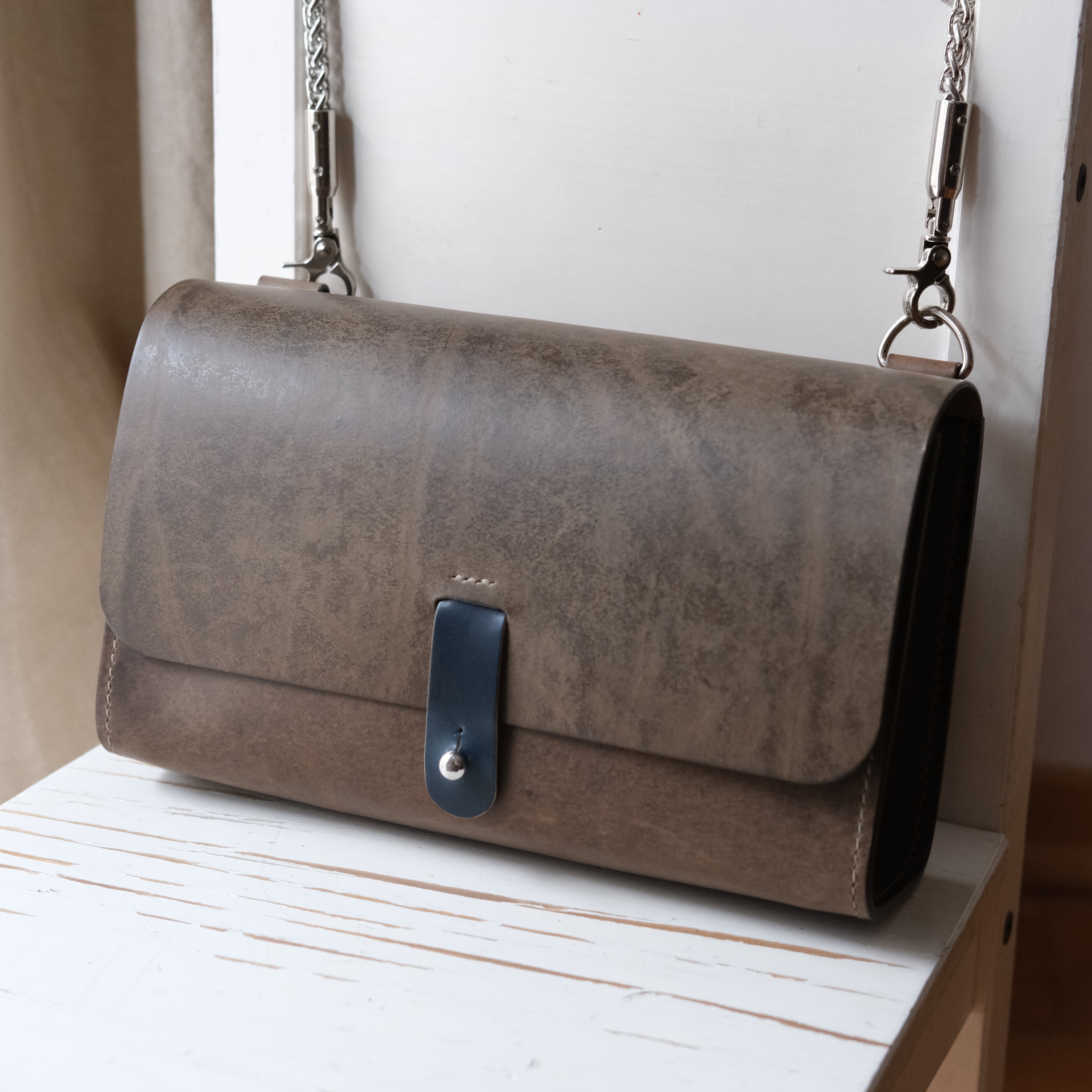 The Brigantine Bag | Intermediate Leather Bag Pattern