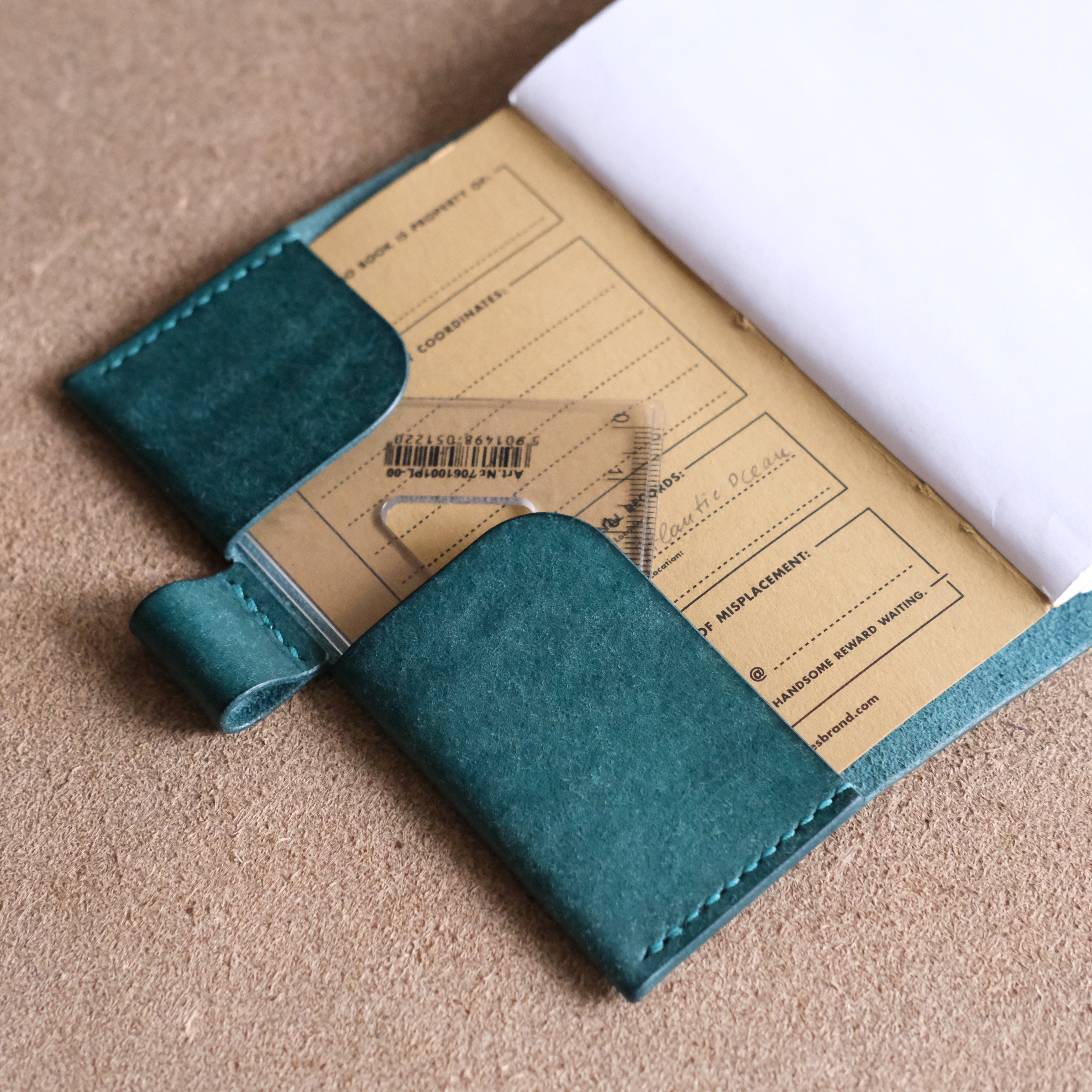 The Crafter Notebook Cover | Beginner Leather Pattern