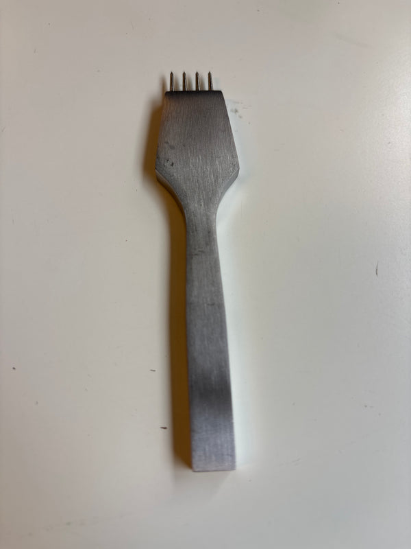 Leather pricking irons round 4 mm Hole Punch High Quality Tool "Jonny Leechee"
