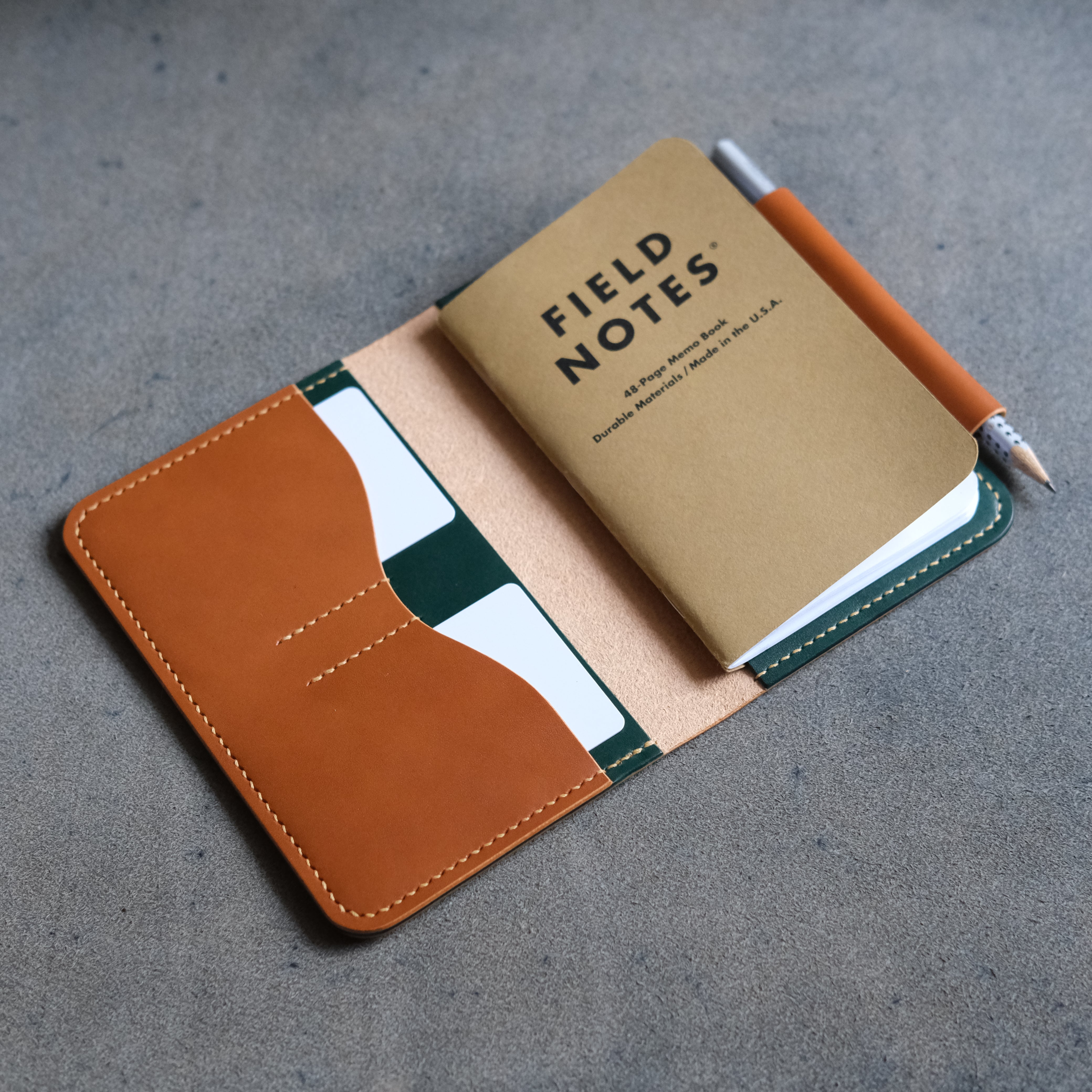 The Classic Notebook Cover | Beginner Leather Pattern