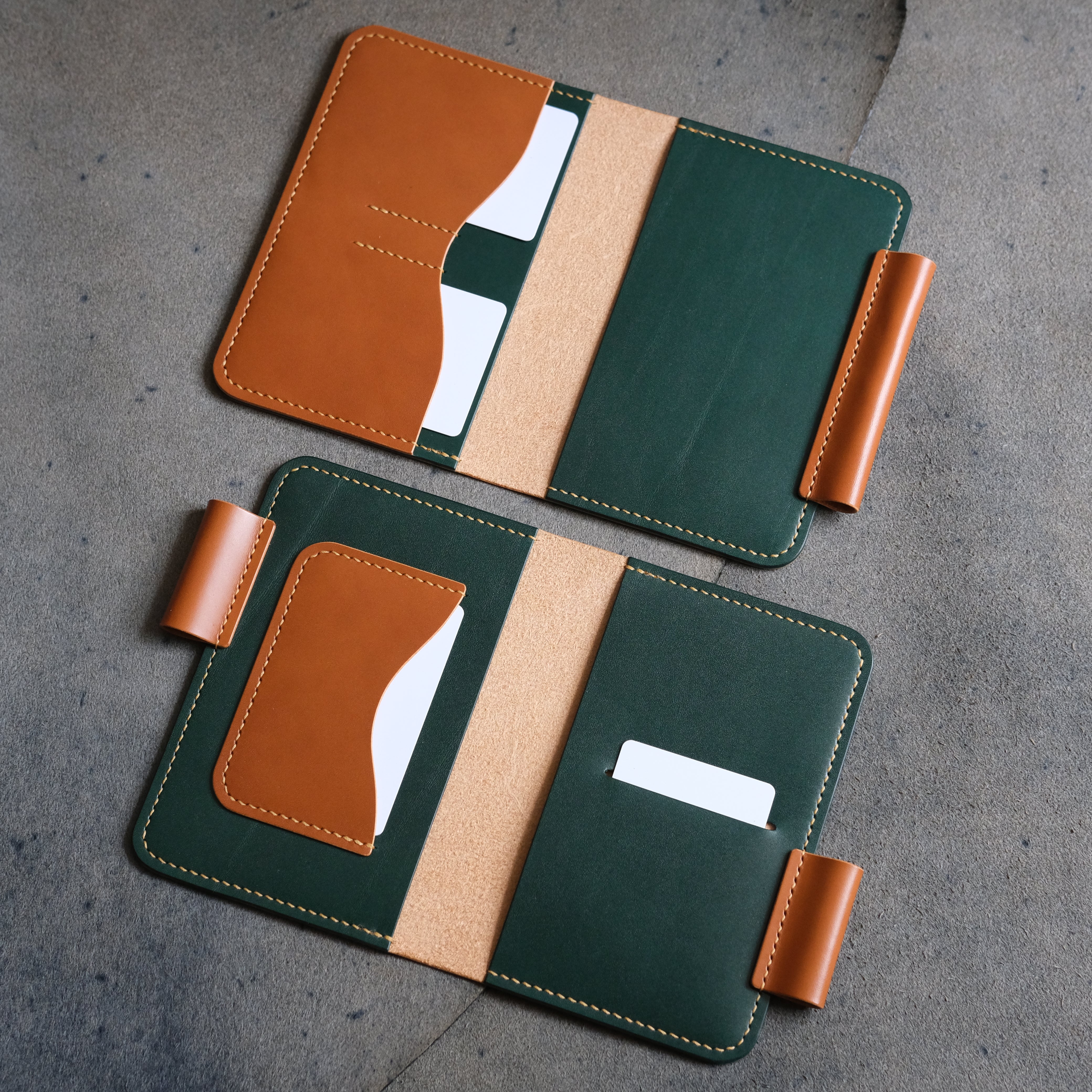 The Classic Notebook Cover | Beginner Leather Pattern