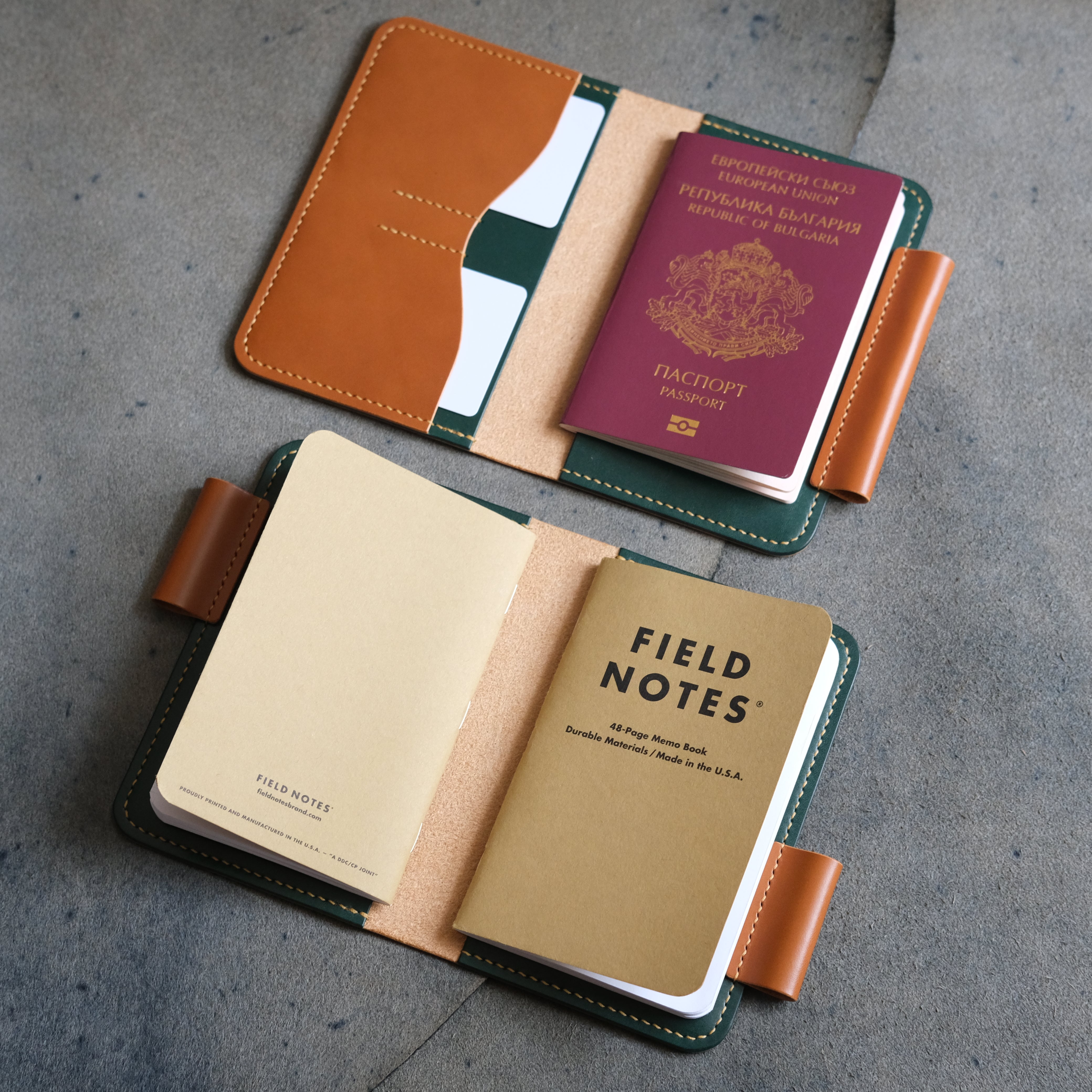 The Classic Notebook Cover | Beginner Leather Pattern