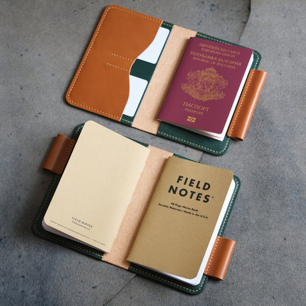 The Classic Notebook Cover | Beginner Leather Pattern