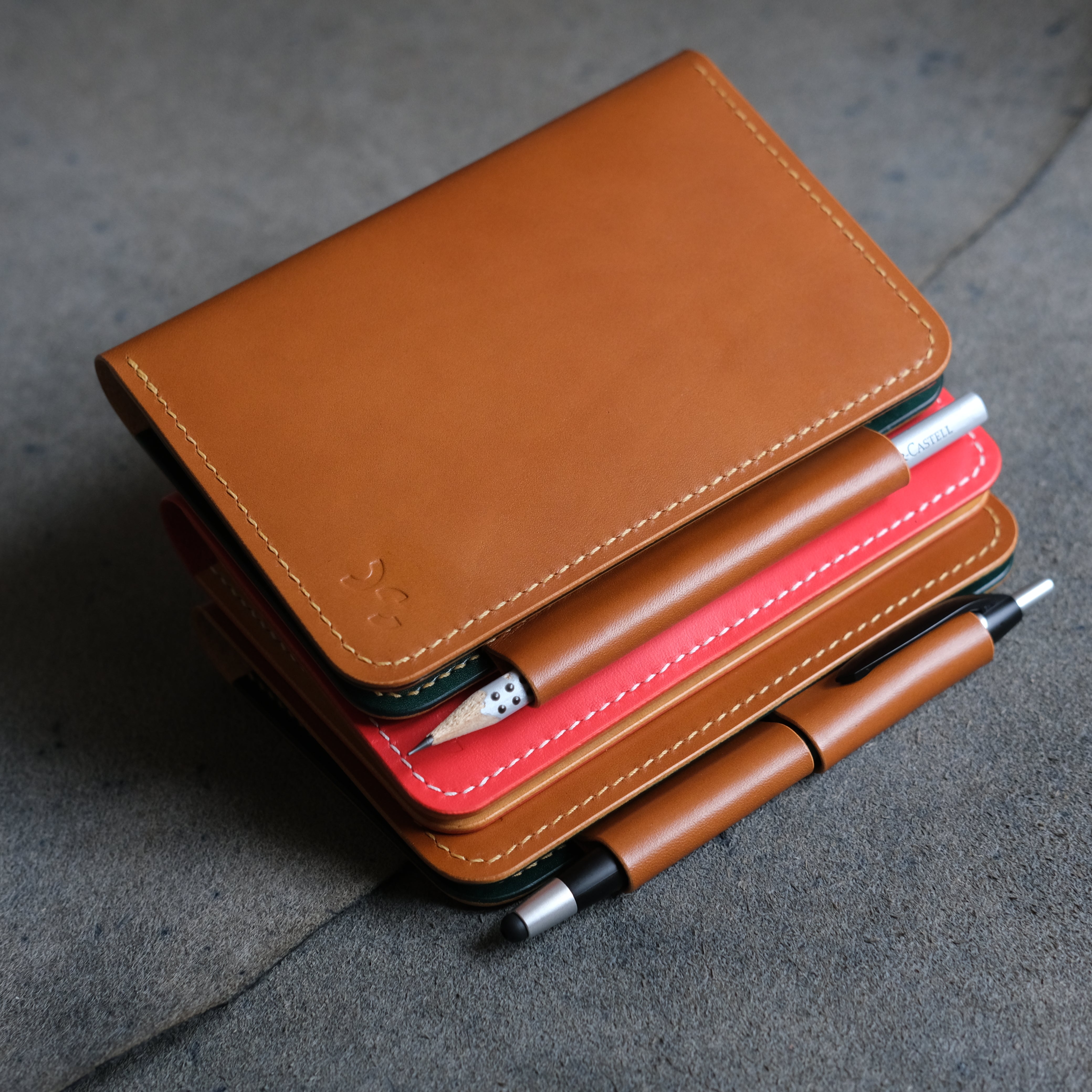 The Classic Notebook Cover | Beginner Leather Pattern