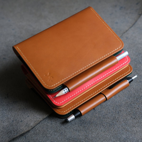 The Classic Notebook Cover | Beginner Leather Pattern