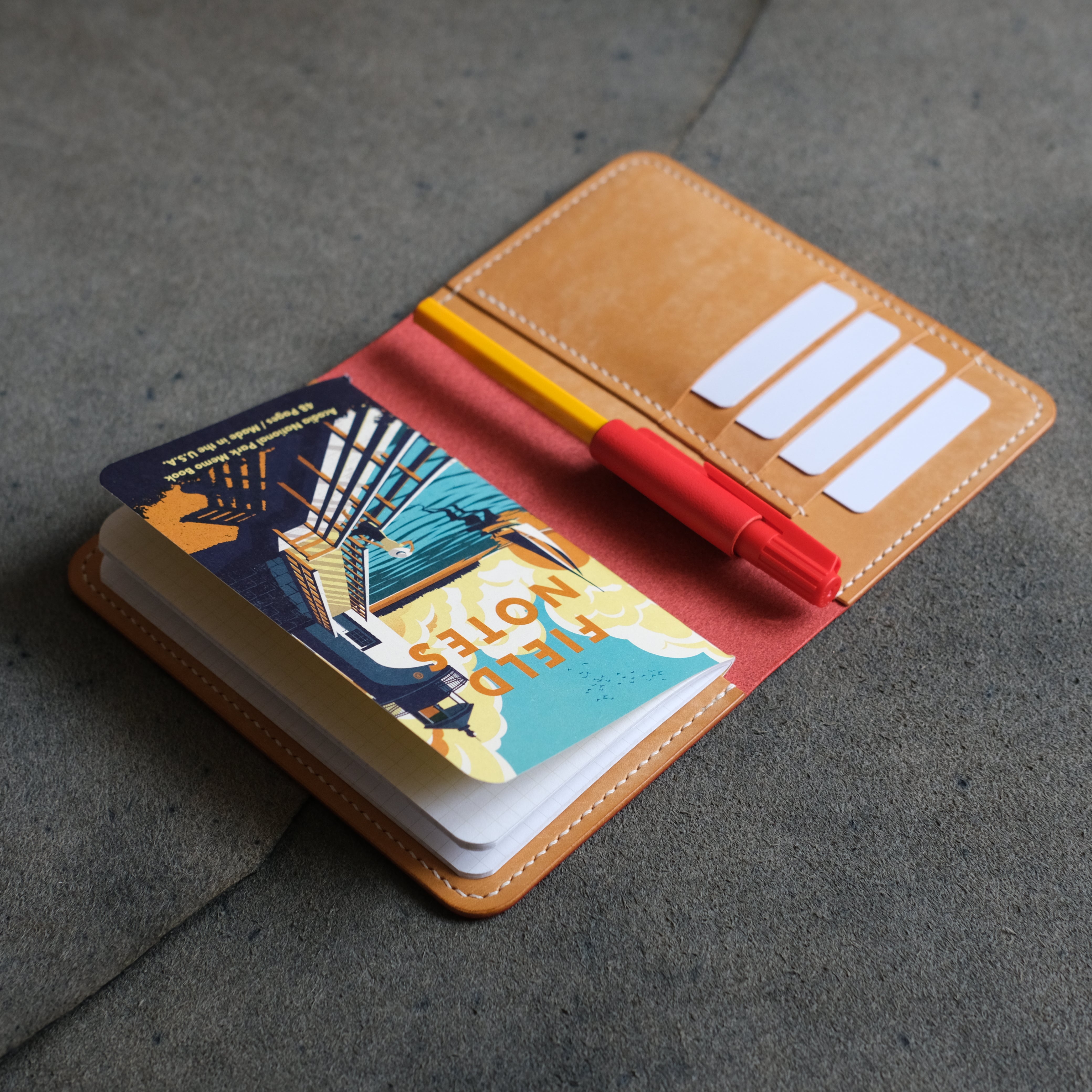 The Classic Notebook Cover | Beginner Leather Pattern