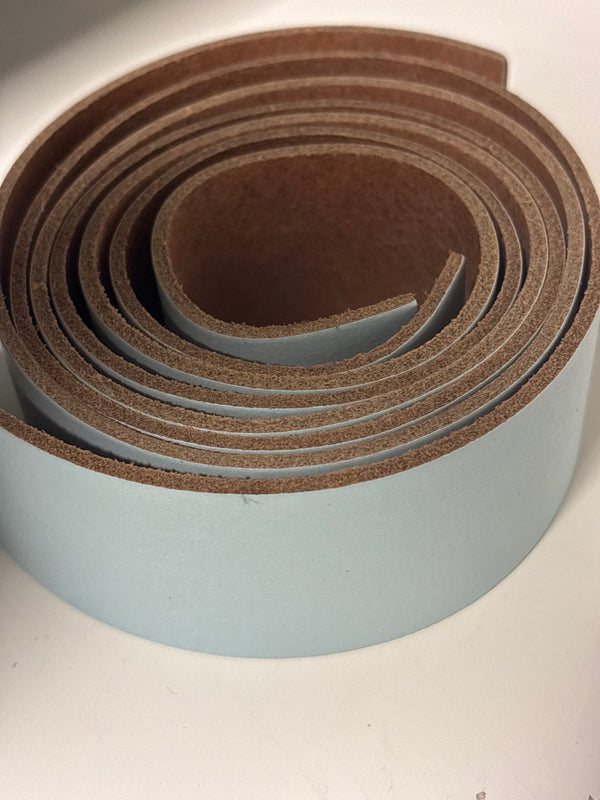 Shelf Brackets / Plankendragers – 84 cm (Baby Blue &amp; Brown) – Pre-Drilled + Screws Included