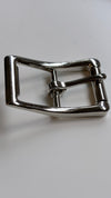 Stainless steel Belt Buckles curved with Roller in two sizes